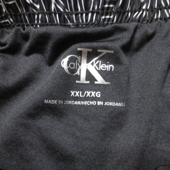 4/$14 CK CALVIN KLEIN womens SWIM SHORT black WHITE cover up BOTTOM SIZE XXL - Picture 5 of 8